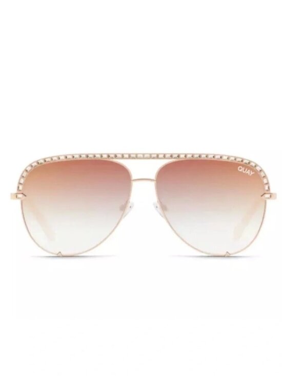 Quay Australia Accessories - QUAY High Key Bling XL - Rose Gold Frame / Copper Fade Lens - NWT - RARE!!